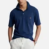 Polo Ralph Lauren Men's Cotton Linen Polo Shirt - Light Navy - Image 1