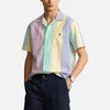 Polo Ralph Lauren Men's Seersucker Striped Short Sleeve Shirt - Blue/Rose Multi - Image 1