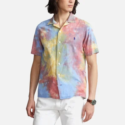 Polo Ralph Lauren Men's Seersucker Short Sleeve Shirt - Tie Dye Multi
