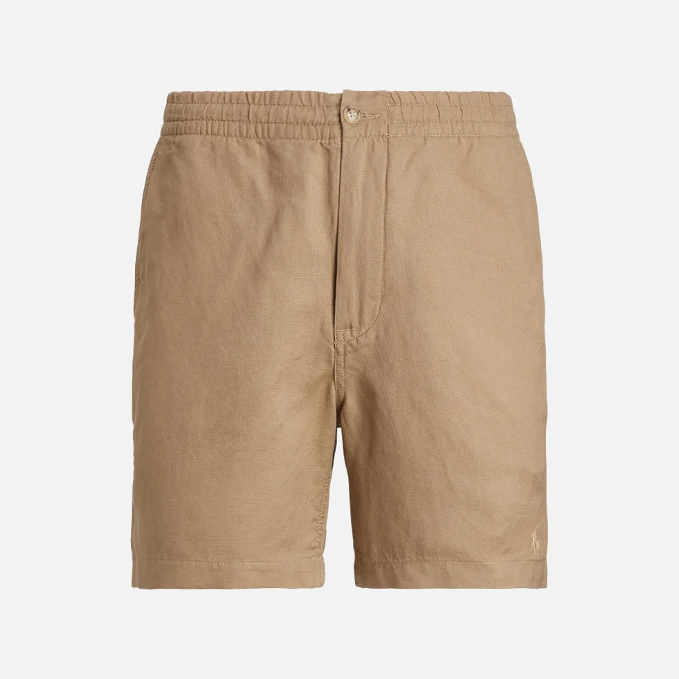 Polo Ralph Lauren Men's Linen Tencil Blend Shorts - Desert Khaki Image 1