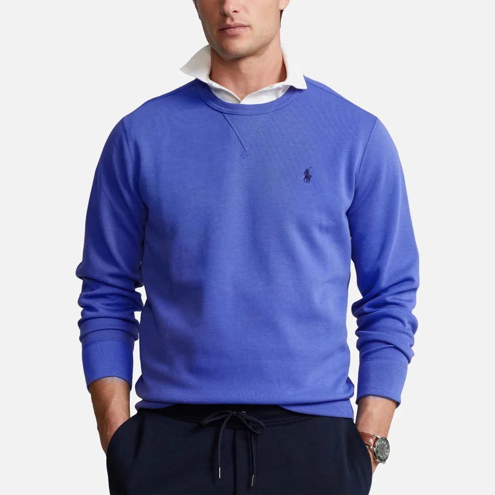 Polo Ralph Lauren Men's Double Knit Sweatshirt - Liberty Blue Image 1
