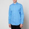 Polo Ralph Lauren Men's Custom Fit Garment Dyed Twill Shirt - Harbor Island Blue - Image 1
