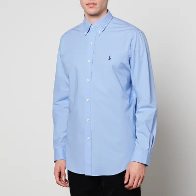 Polo Ralph Lauren Men's Stretch Poplin Shirt - Lafayette Blue