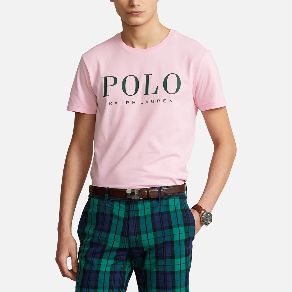Polo Ralph Lauren Men's Custom Slim Fit Logo T-Shirt - Carmel Pink Image 1