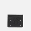 Maison Margiela Men's Four-Stitch Pebble Leather Card Holder - Black - Image 1