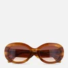 Vivienne Westwood Women's Round Acetate Sunglasses - Tortoise - Image 1