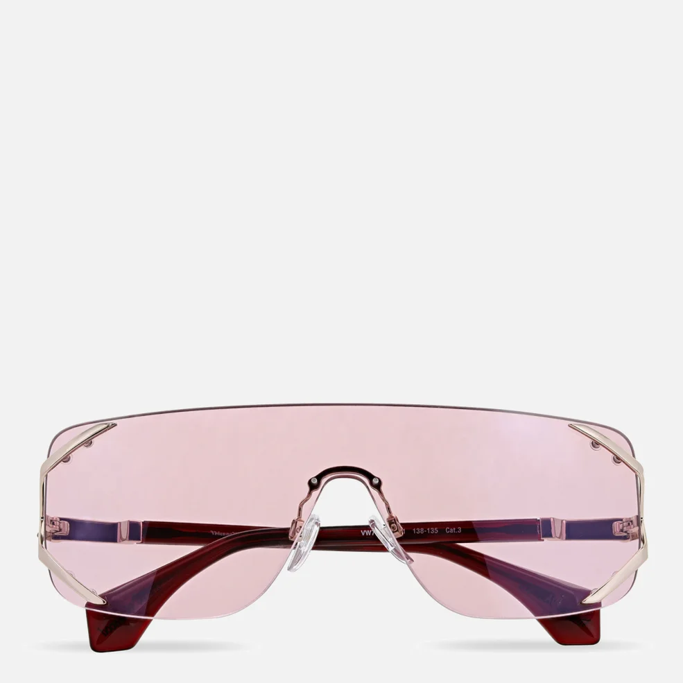 Vivienne Westwood Women's Pink Sunglasses - Rose Pink Image 1