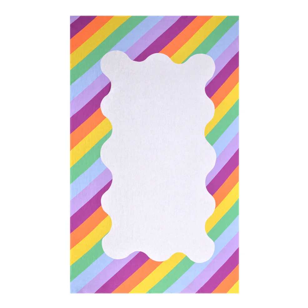 Olivia Rubin Prism Stripe Tablecloth Image 1