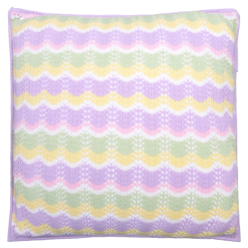 Olivia Rubin Wiggle Cushion - Pastel - 45x45cm Image 1