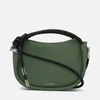 Ganni Mini Knot Leather-Trimmed Recycled Shell Bag - Image 1