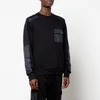PS Paul Smith Men's Mixed Media Sweatshirt - Black - Image 1