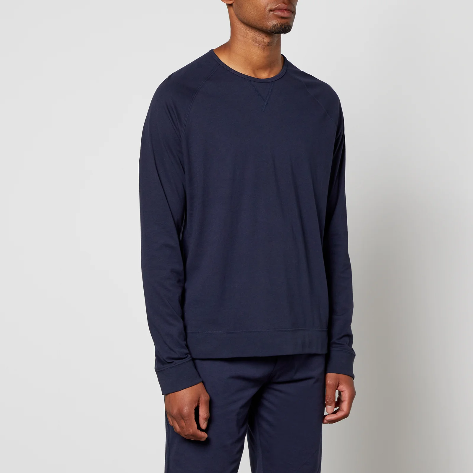 PS Paul Smith Men's Long Sleeve Lounge Top - Inky Blue Image 1