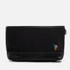 PS Paul Smith Logo-Embroidered Canvas and Leather Pouch - Image 1