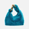 JW Anderson Small Chain Faux Fur Tote Bag - Image 1