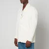 Fred Perry Logo-Embroidered Cotton-Piqué Blazer - Image 1