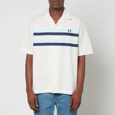 Fred Perry Striped Cotton-Gauze Shirt