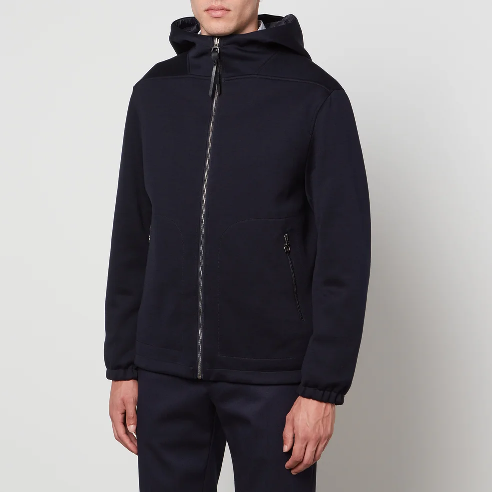 Salvatore Ferragamo Cotton-Blend Hooded Jacket Image 1