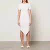 Helmut Lang Women's Twist Dress - White - Image 1