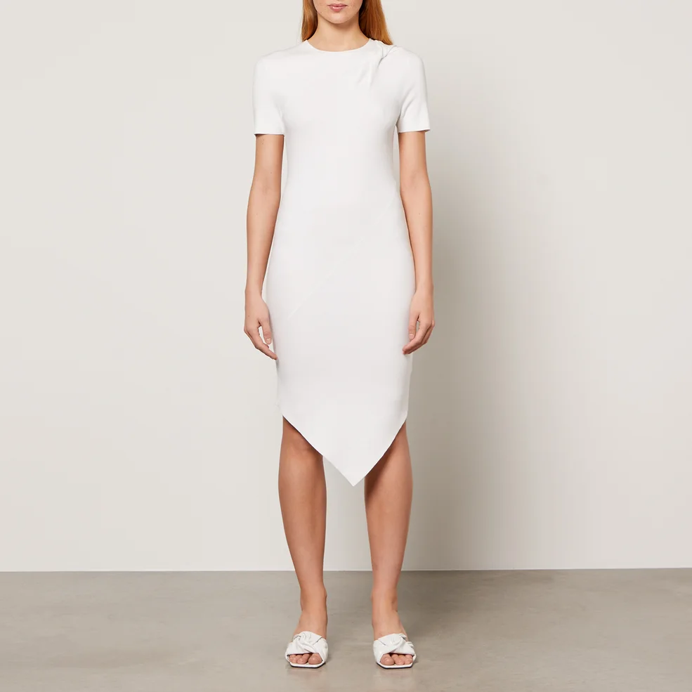 Helmut Lang Women's Twist Dress - White Image 1