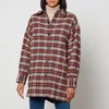 See By Chloé Oversized Checked Jacquard Shirt - Image 1
