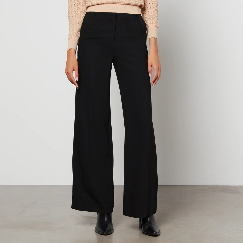See By Chloé Crepe Wide-Leg Trousers Image 1