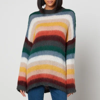 See By Chloé Oversized Striped Knit Jumper