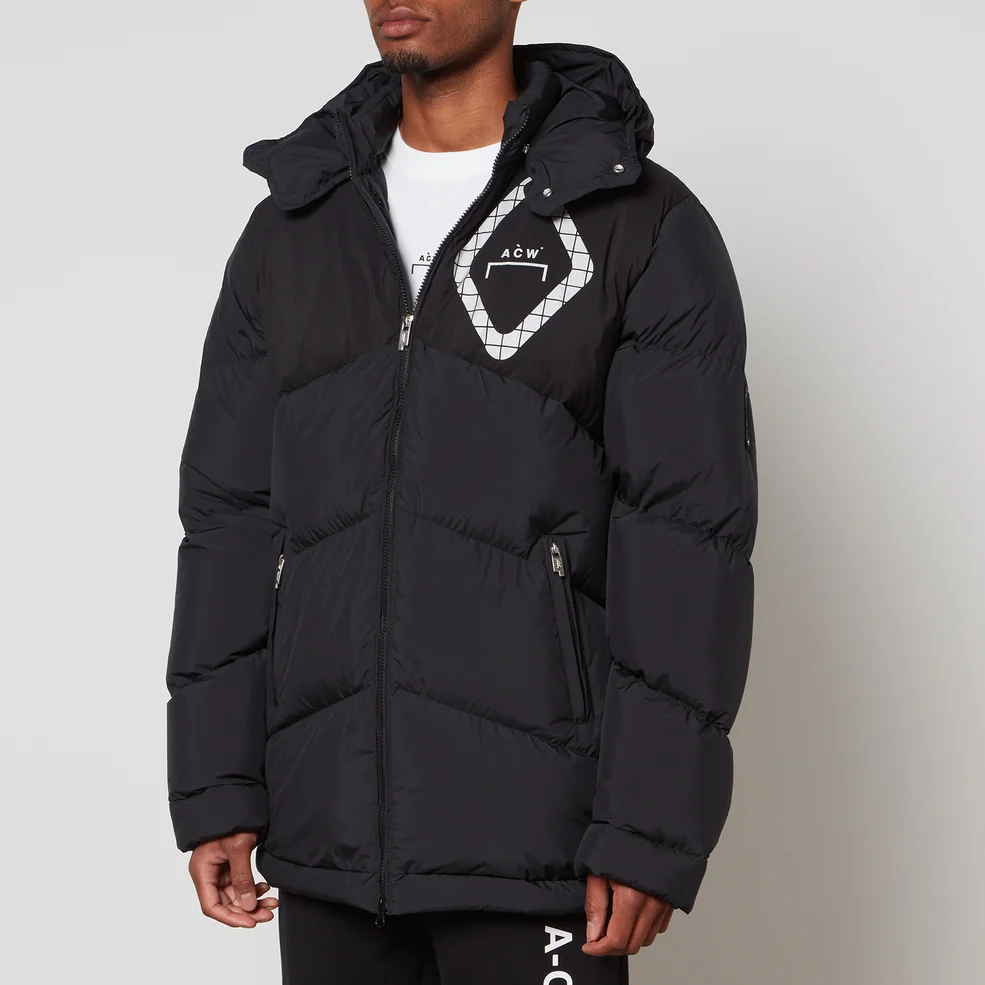 A-COLD-WALL* Men's Panelled Down Jacket - Black Image 1