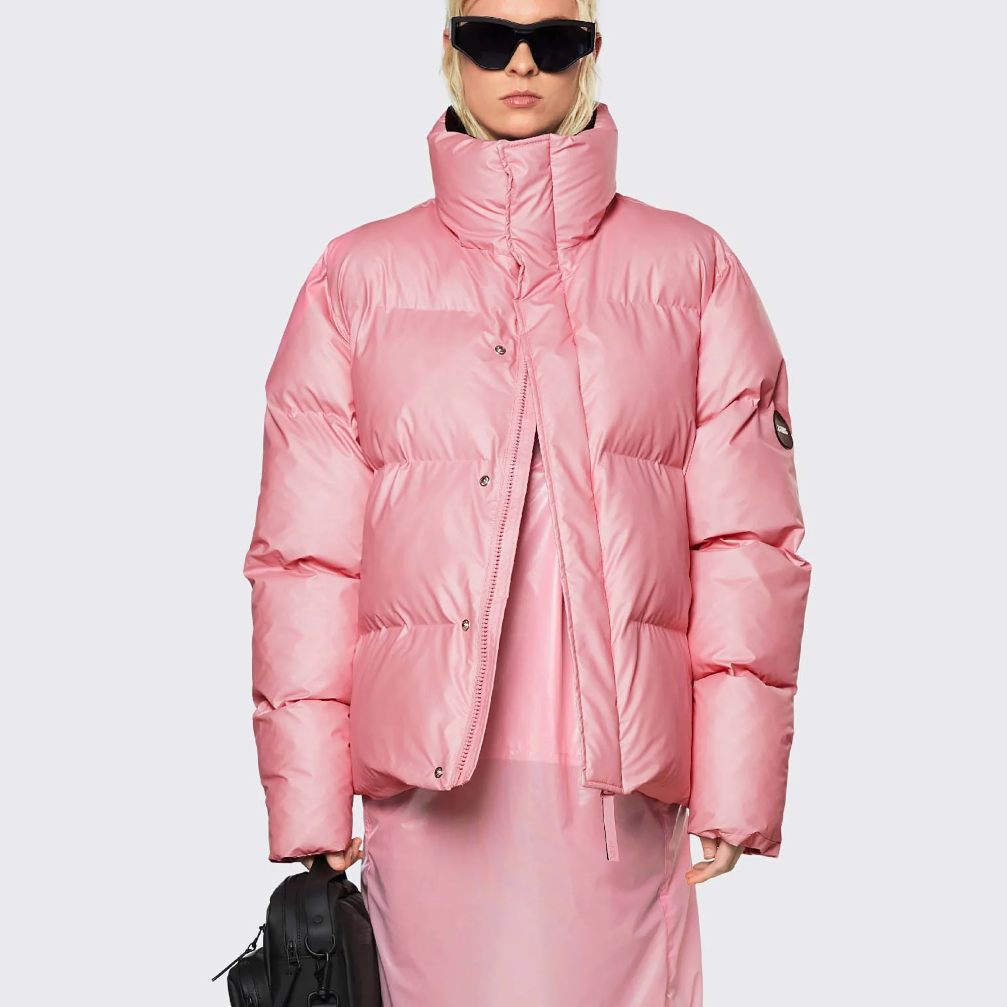 Rains Quilted Padded Matte-Shell Jacket Image 1
