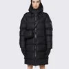 Rains Quilted Padded Coated-Shell Coat - Image 1
