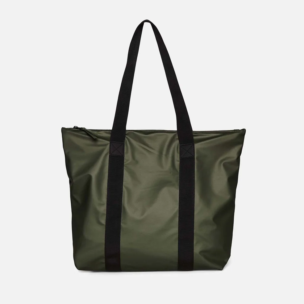 Rains Contrast Straps Waterproof Shell Tote Bag Image 1