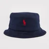 Ralph Lauren Loft Embroidered Logo Cotton Bucket Hat - Image 1