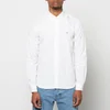 Maison Kitsuné Men's Fox Head Embroidery Classic Shirt - White - Image 1