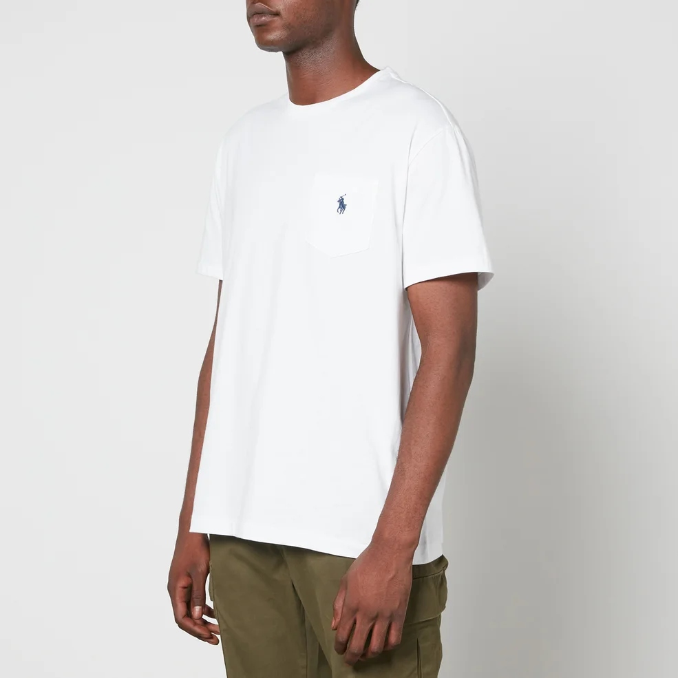 Polo Ralph Lauren Cotton and Linen-Blend T-Shirt Image 1