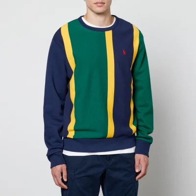 Polo Ralph Lauren Colour-Block Cotton-Blend Jersey Jumper