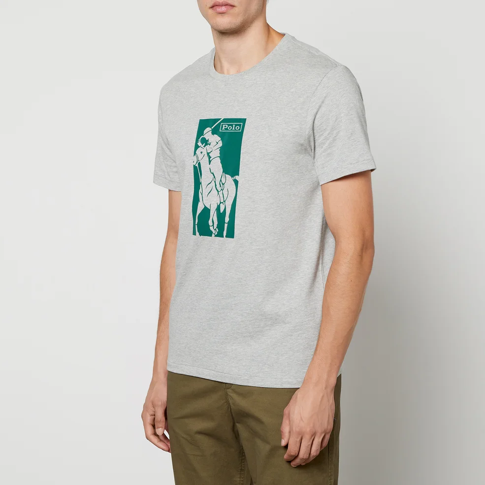 Polo Ralph Lauren Logo Print Cotton-Jersey T-Shirt Image 1