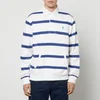 Polo Ralph Lauren Striped Cotton-Blend Rugby Sweatshirt - Image 1