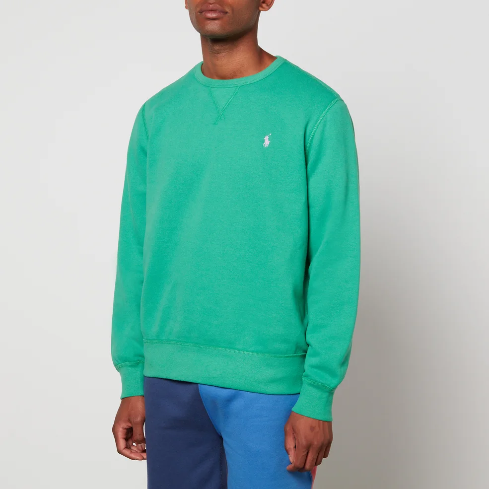 Polo Ralph Lauren Logo-Embroidered Cotton-Blend Jersey Sweatshirt Image 1