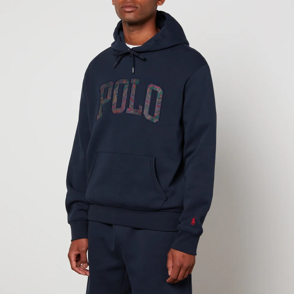 Polo Ralph Lauren Logo-Appliquéd Cotton-Blend Jersey Hoodie Image 1