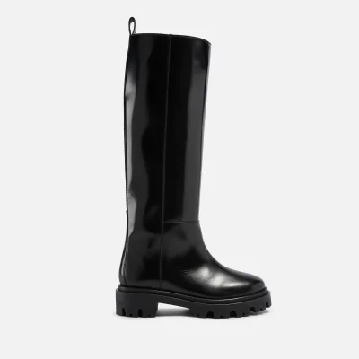 Isabel Marant Cener Leather Knee High Boots