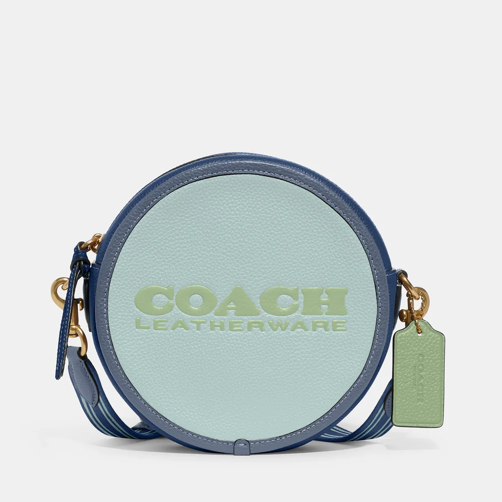 Coach Women's Colorblock Kia Circle Bag - Aqua Multi Image 1