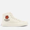 KENZO School Logo-Embroidered High-Top Trainers - Image 1