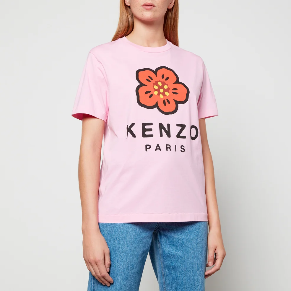 KENZO Logo-Print Cotton-Jersey T-Shirt Image 1