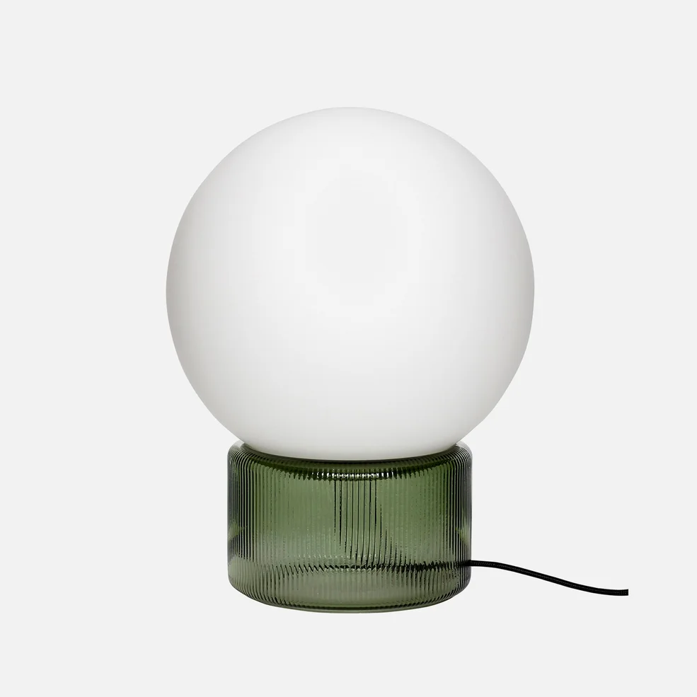 Hübsch Sphere Table Lamp - Green Image 1