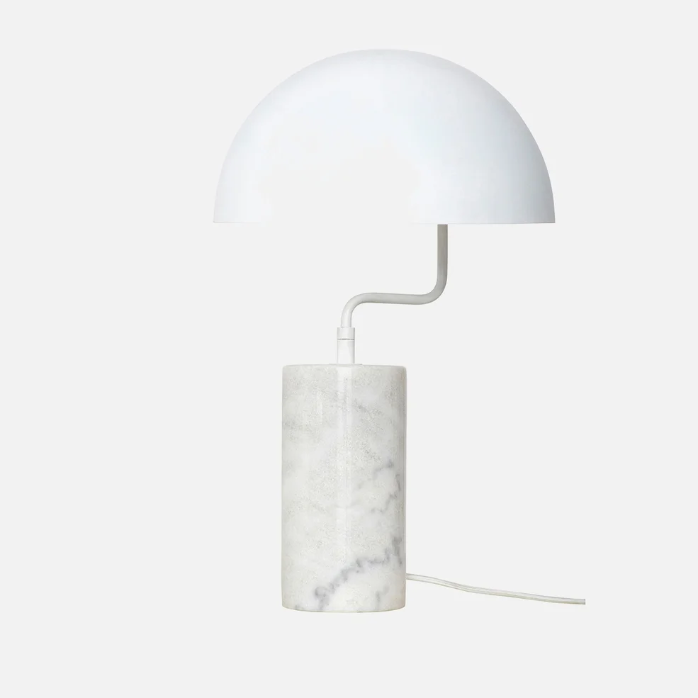 Hübsch Poise Table Lamp - White Image 1