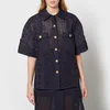 3.1 Phillip Lim Women's Broderie Anglaise Shirt - Midnight - Image 1