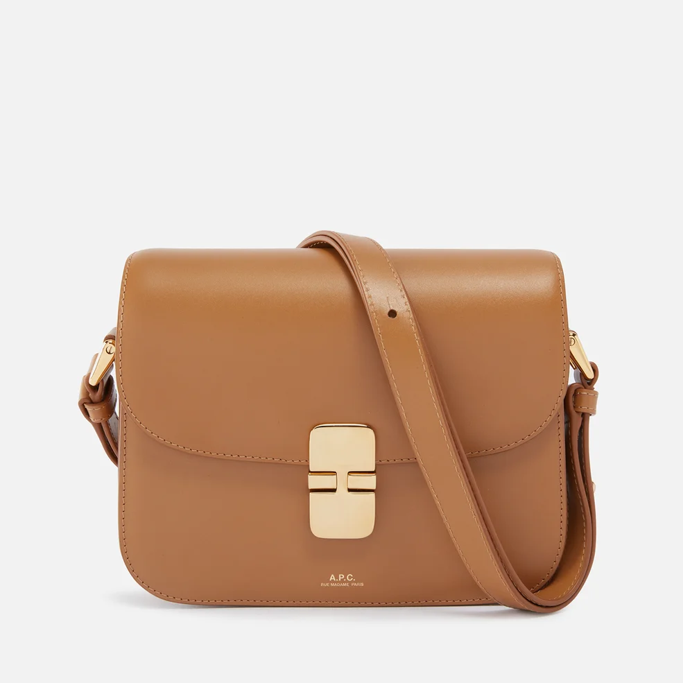 A.P.C. Small Grace Leather Shoulder Bag Image 1