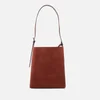 A.P.C. Virginie Suede and Leather Tote Bag - Image 1