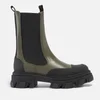 Ganni Mid Leather Chelsea Boots - Image 1