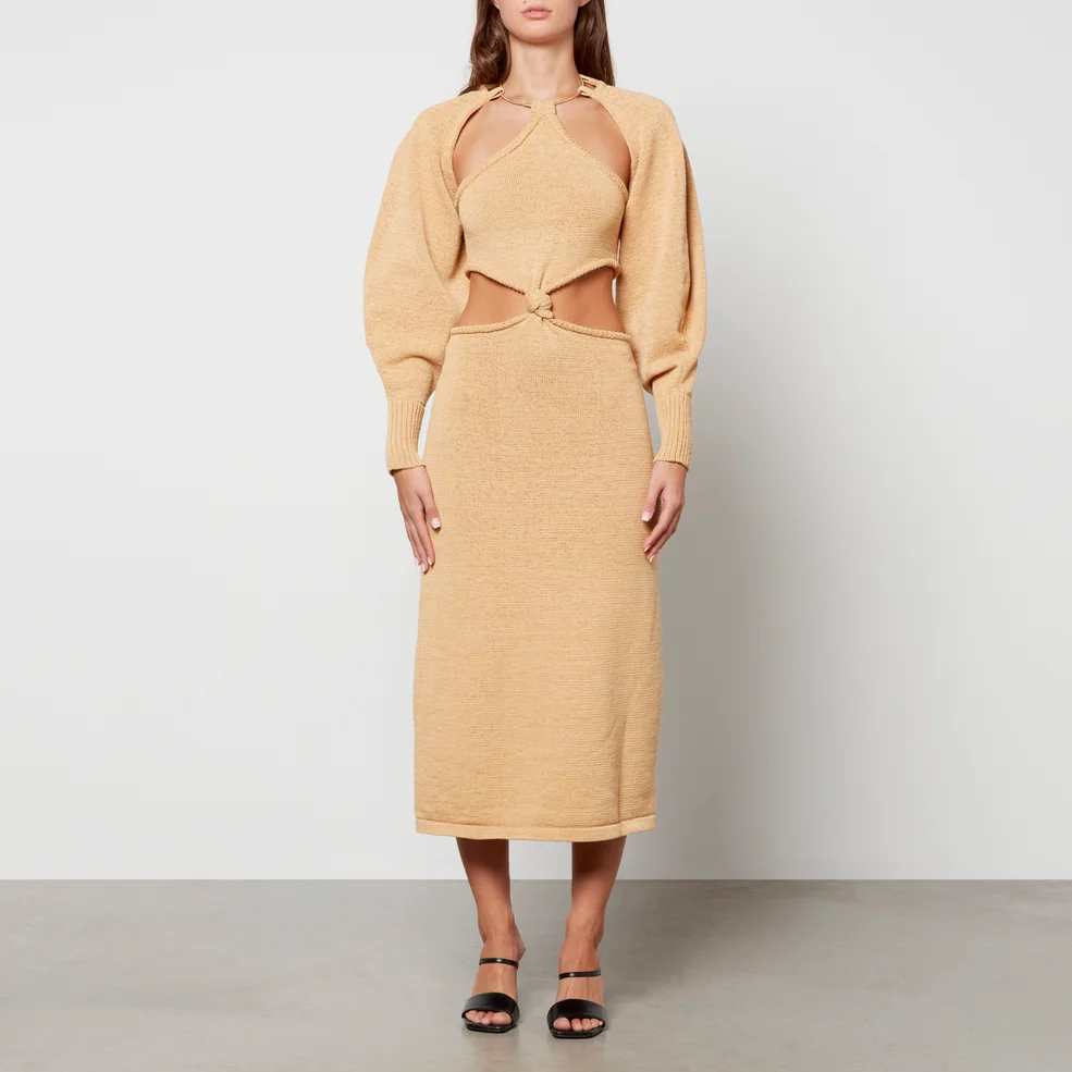 Cult Gaia Salima Cotton-Blend Midi Dress Image 1
