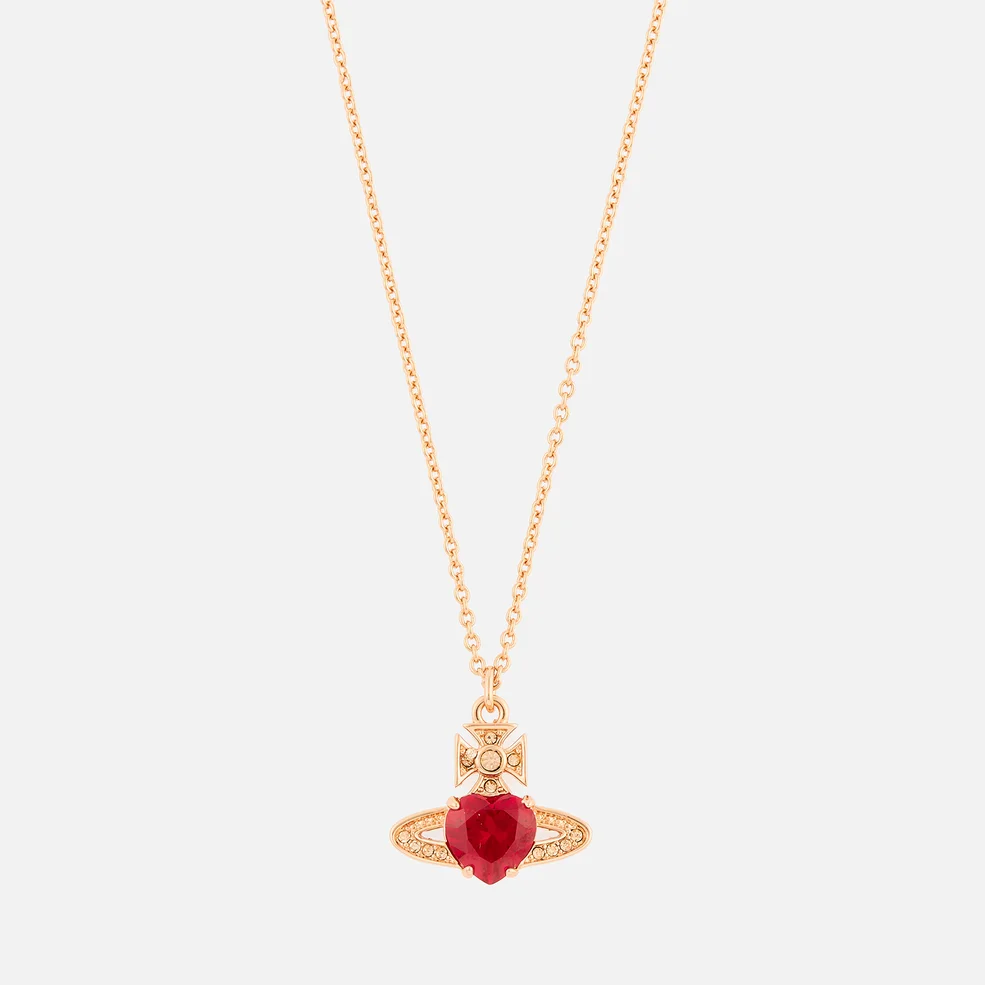 Vivienne Westwood Ariella Gold-Tone Cubic Zirconia Pendant Necklace Image 1